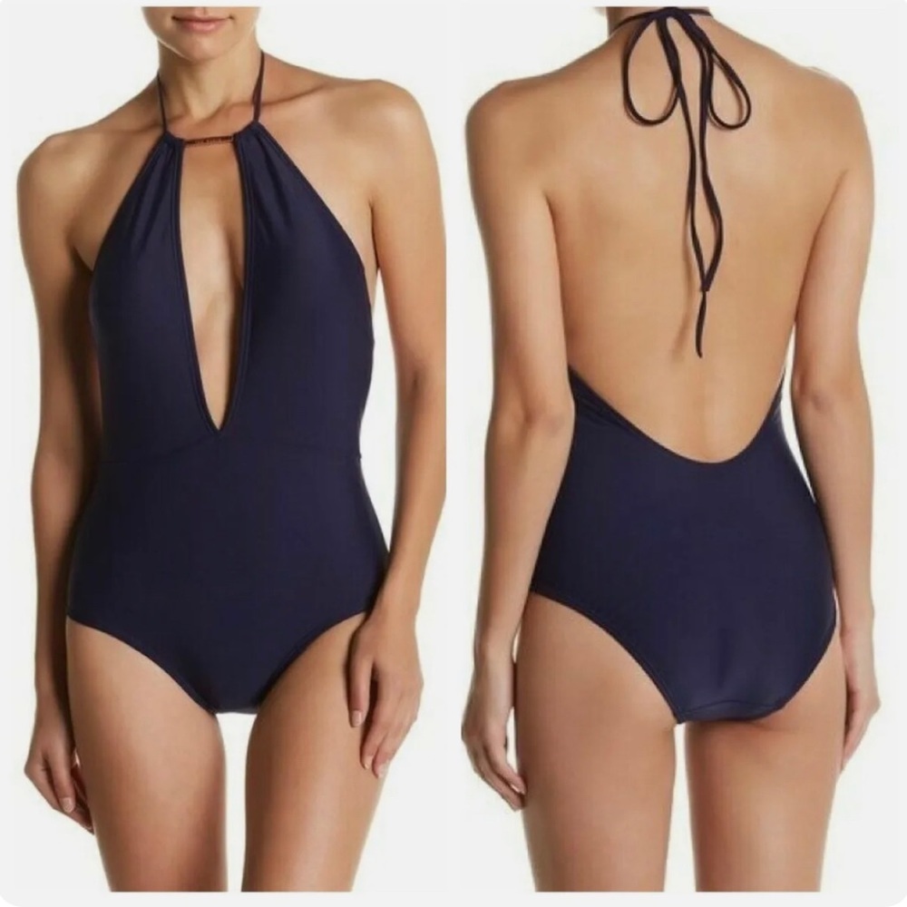 Ted Baker | Halter One Piece Bathing Suit